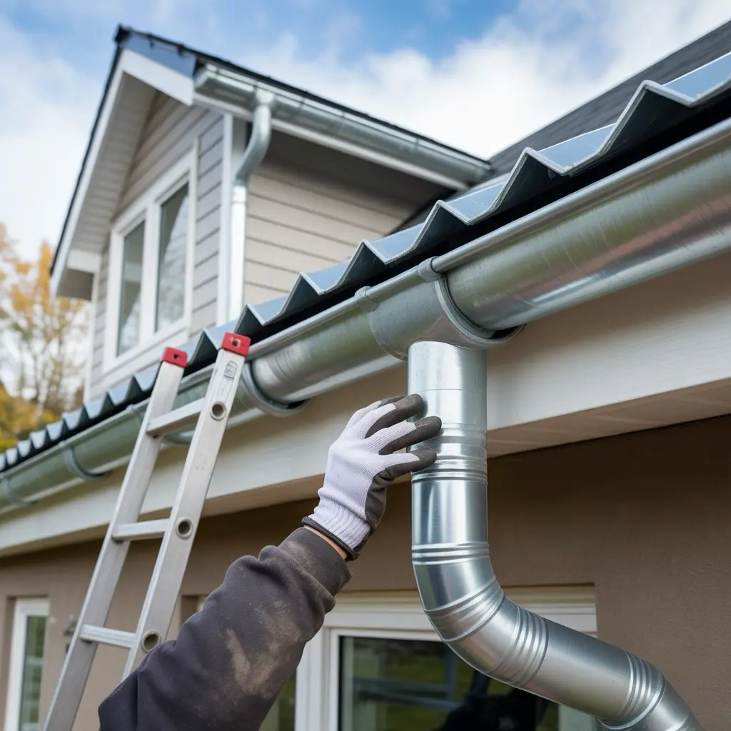 Montaż systemu rynnowego